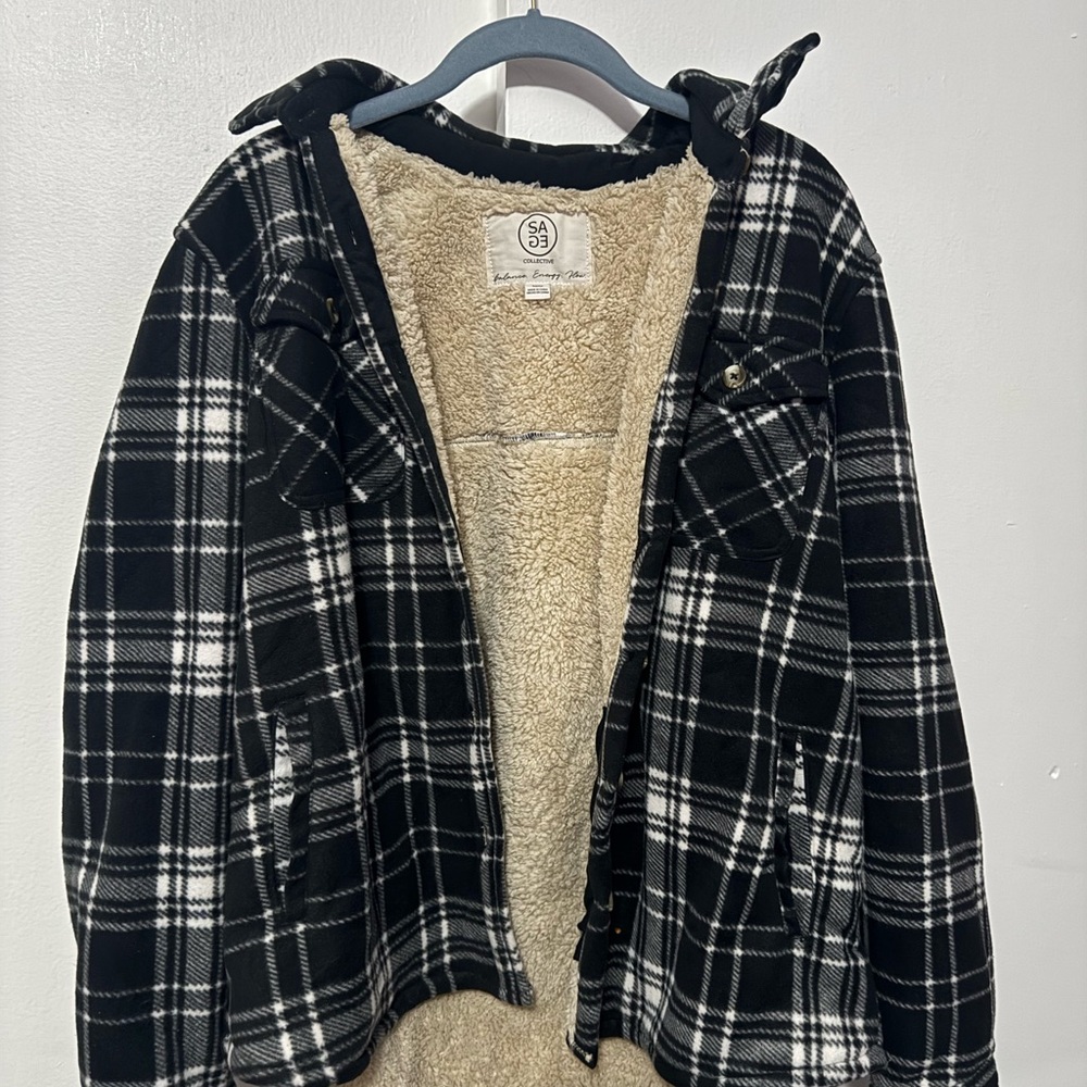 Cascade Collective Cream Sherpa Jacket